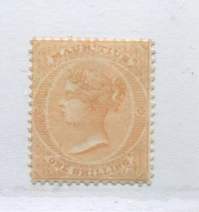 Mauritius QV 1864 1/ yellow mint no gum - Picture 1 of 1