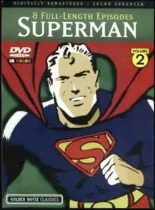 Superman Band 2 - 8 Episoden in voller Länge DVD nur Disc keine Kunst, Hülle oder Sendungsverfolgung - Bild 1 von 1