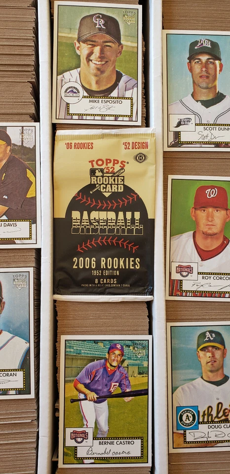 2006 Topps '52 Rookie Card Baseball Rookies 1952 Edition YOU CHOOSE U Pick set - Image 1 of 1