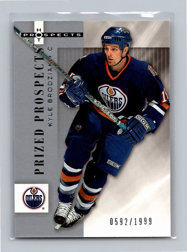 2005-06 Fleer Hot Prospects - #127 Kyle Brodziak /1999 (RC) Rookie - Image 1 of 1