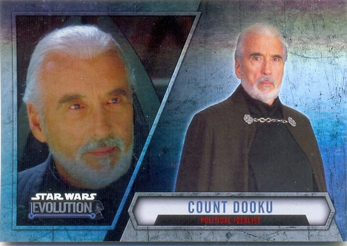2016 Star Wars Evolution Silver Parallel Card 96 - COUNT DOOKU - Image 1 of 1