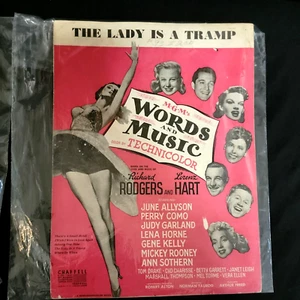 (3) VTG Piano Sheet Music Cover Art 20s-50s in Sleeves Antique Show Tune Movie - Picture 1 of 15