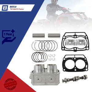 Cylinder Piston Gasket Top End Kit & Camshaft For Polaris RZR 800 2008-2014 - Picture 1 of 15