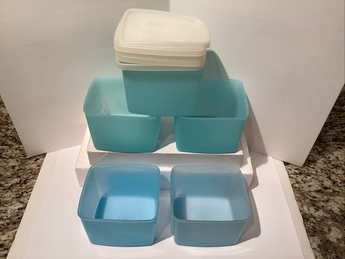 Lot of 5 Tupperware Freeze Smart 