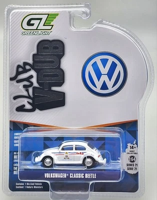 GREENLIGHT COLLECTIBLES CLUB SERIE V-DUB 21 VOLKSWAGEN POLICÍA ESCARABAJO CLÁSICO  Foto 1 de 4
