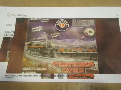 O scale Lionel 6- 30056  Halloween Transylvania train set . Sealed - Image 1 of 3