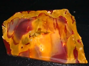MOOKAITE JASPER SLAB --5 3/4" x 4 1/2"  rough, cabbing - display , science - Picture 1 of 3
