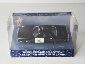 Fleer Collectibles - 1972 Plymouth Fury RCMP GRC Police Car Black - 1:43 Diecast - Picture 1 of 16
