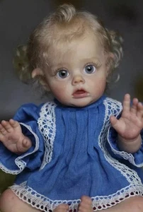 * Cute * Elf * Reborn Doll Baby Girl Kit & Eyes * - Picture 1 of 11