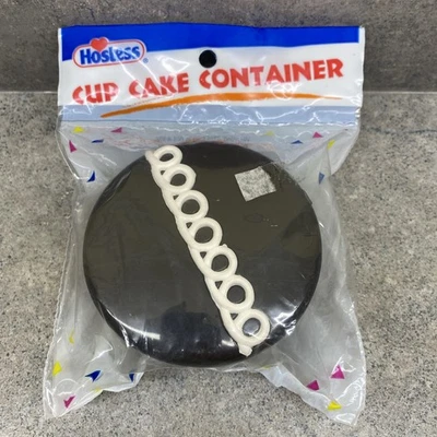 Paquete manchado anfitriona taza pastel contenedor (marrón) Foto 1 de 4