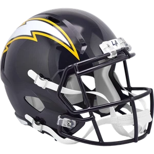 LOS ANGELES CHARGERS 2025 NFL Riddell Speed Full Size Replica Football Helmet - Picture 1 of 3