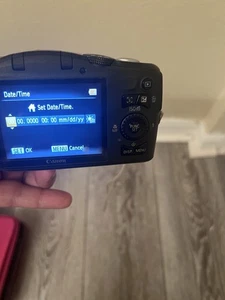 Canon PowerShot SX130 IS 12.1 MP 12x Optical Zoom Digital Camera Black Tested - Picture 1 of 13