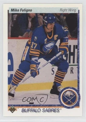 1990-91 Upper Deck Mike Foligno #378 - Image 1 of 2
