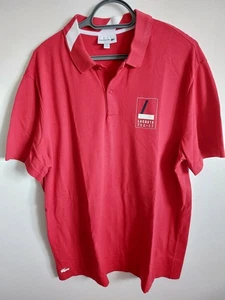 LACOSTE POLOSHIRT 3XL (GR. 8) BORDEAUXROT SEHR GUTER GEBRAUCHTER ZUSTAND (172) - Bild 1 von 12
