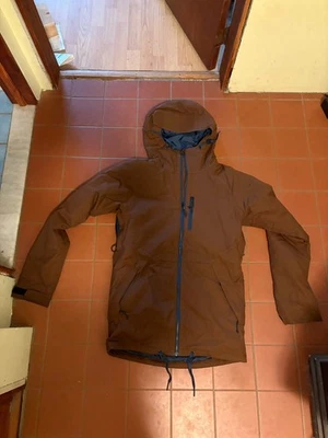 Chaqueta de esquí/snowbaord Armada x Evo para hombre talla pequeña rojo granate cremallera completa Foto 1 de 3