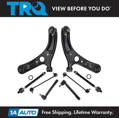 Kit de dirección delantera y suspensión TRQ para 14-18 Kia Forte 14-16 Forte Koup Forte5 Foto 1 de 4