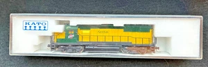 KATO N SCALE LOCOMOTIVE #176-033,DIESEL,EMD GP50, CHICAGO & NORTH WESTERN #5050 - Picture 1 of 6