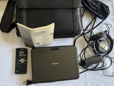 Sony DVP-FX820 Portable DVD/CD Player (8") Widescreen Swivel LCD Complete Works - Image 1 of 4