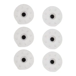 6pcs Plastic Metal Toilet Hinges Replacement Set M6 Thread Fixing Tool for - Picture 1 of 8