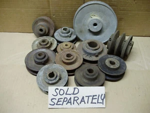 Adjustable / Variable Pitch V-Belt Pulleys, Cast Iron & Aluminum - Picture 1 of 19