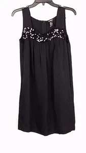 Ladies DKNY OCCASION DRESS Size 4 FORMAL OCCASION Black EMBELLISHED sleeveless - Picture 1 of 2