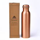 RAJRANG Copper Water Bottle Leak Proof Vessel Ayurveda Health Yoga Bottle 1000ml