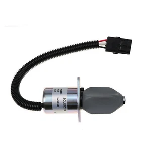 New Shutoff Solenoid Valve 129953-77803 For Yanmar Cummins Synchro Start Engine - Picture 1 of 6