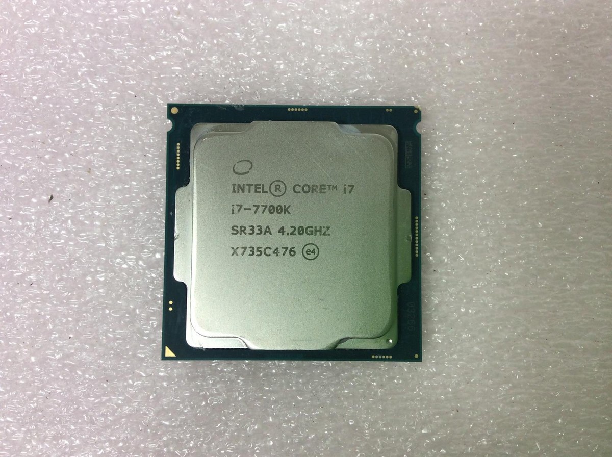 Intel Core i7-7700K Processor Model LGA 1151/H4 Socket Type