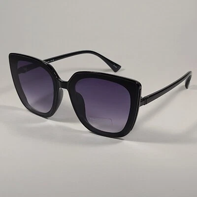 Очки солнцезащитные Vince Camuto кошачий глаз квадратные черная оправа дымчатые градиентные линзы VC964 OX - Изображение 1 из 4