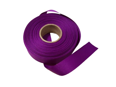 Purple Raspberry Grosgrain Ribbon 7/8" x 10 yards Offray Polyester Crafts B43 - Image 1 of 4