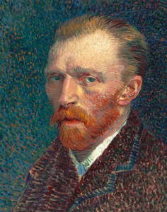 Vincent Van Gogh Self-Portrait Art Print 11"x14" #1 - Picture 1 of 4
