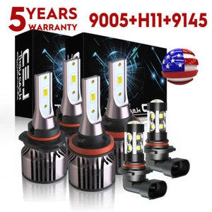 Faros antiniebla COB LED Hi-Lo para camioneta Ford F150 doble cabina 2015-2023 - Imagen 1 de 18