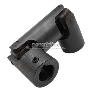 12-30mm Three-section Universal Joint Coupling Shaft Motor Connector with Keyway - Picture 1 of 7