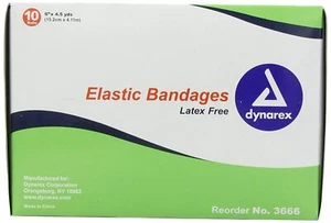 SM Dynarex Elastic Bandages, 6" x 5 yds.,10ct - Picture 1 of 1
