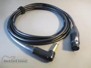 Canare L-4E6S Star Quad | Dorado XLR hembra a derecha 1/4" TS | Cable desequilibrado - Imagen 1 de 4