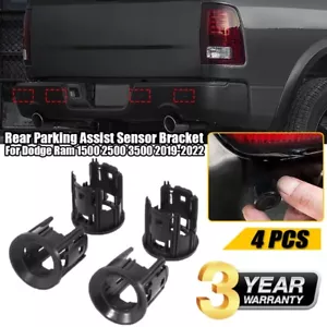 4PCS Parking Assist Sensor Bracket Bezels for Dodge Ram 1500 2500 3500 2019-2022 - Picture 1 of 11