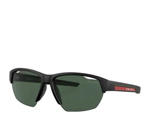 Prada Linea Rossa 0PS 03YS 18G06U Matte Black Sunglasses Size 64-15-140 - Picture 1 of 1