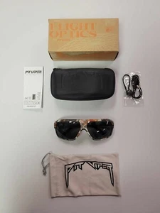 Pit Viper The Actualbush Flight Optics Polarized Smoke NUEVO EN CAJA RARO - Imagen 1 de 5