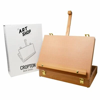 CROPTON Wooden Table Top Box Storage Easel in Landscape - Image 1 of 4