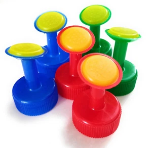 Plant Watering Cap 6/pk use Soft Drink Bottles Mini Sprinkler Nozzle US Seller - Picture 1 of 20