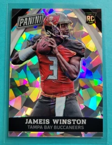 Jameis Winston 2015 Panini National VIP Cracked Ice RC #25/25 Saints Rookie - Imagen 1 de 10