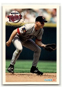 1994 Fleer Update #U61 Denny Hocking    Minnesota Twins Baseball Cards  ID:53189
