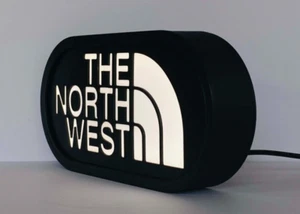 The North West - USB Lightbox ~ Sign ~ lamp - Colour Options Available - Picture 1 of 7