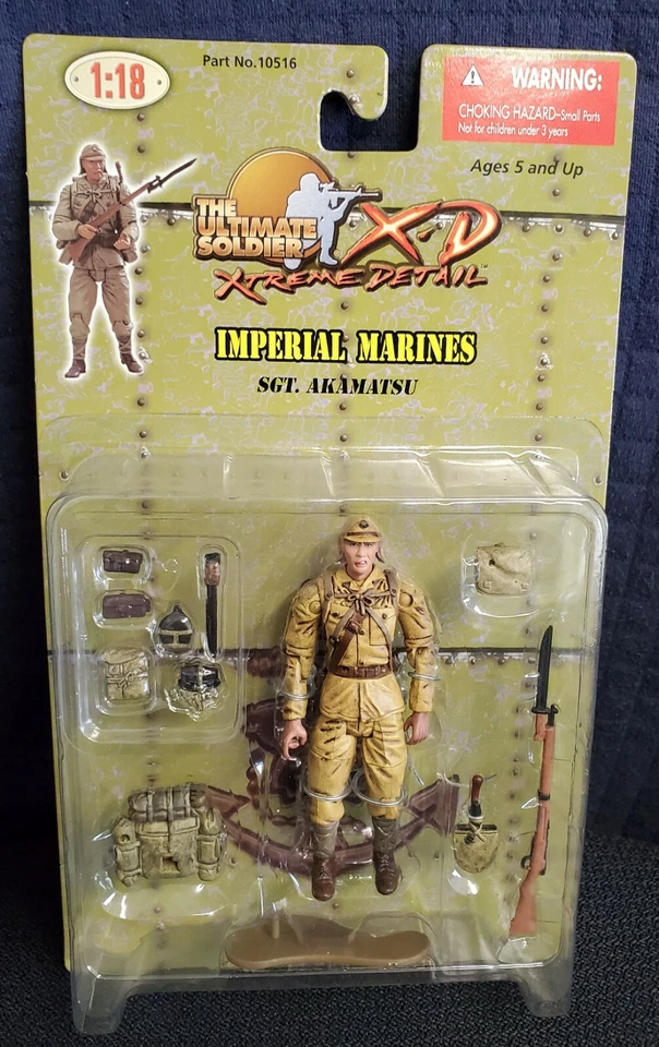 Ultimate Soldier XD Imperial Marines Sgt. Akamatsu 1:18 NIB - Image 1 of 1