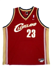 LeBron James Nike Team Jersey 23 Stitched Sewn Cleveland Cavaliers Size 3XL + 2 - Picture 1 of 8