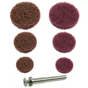 Kit Pulizia Ruota Trapano 180 400 Griglia | Scotch Pad Lucidatura Buffing Abrasivo - Foto 1 di 2