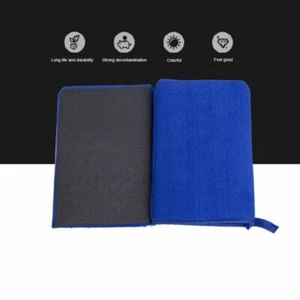 Car Wash Magic Clay Bar Mitt Sponge Clay Cloth Auto Care Cleaning Towel Pad - Picture 1 of 8