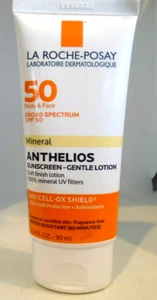 NEW La Roche-Posay SPF 50 Mineral Anthelios Sunscreen Gentle Lotion 3 Oz 2028 - Picture 1 of 2