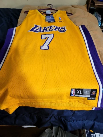 VINTAGE LAMAR ODOM LAKERS JERSEY Cover