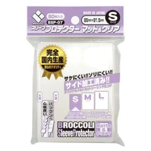 Brokkoli Hüllen BSP-08 matt & transparent S 65,0 x 91,5 mm 80 Stück für TCG Spieler - Bild 1 von 4